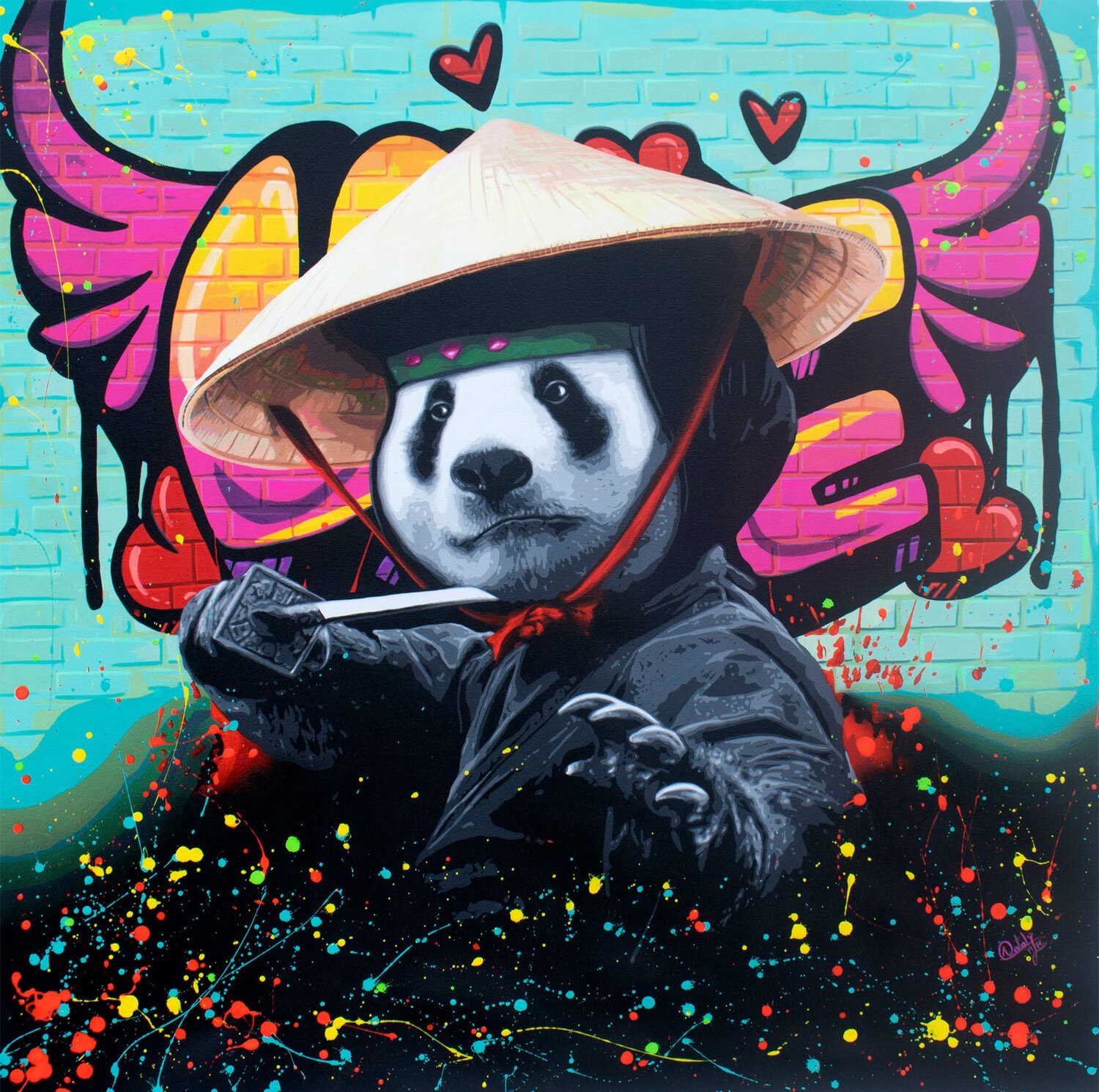 Detail Wallpaper Graffiti Panda Nomer 35