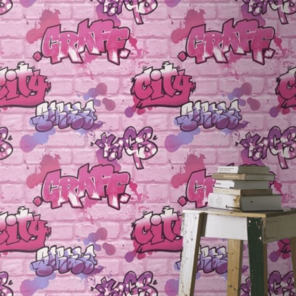 Detail Wallpaper Graffiti Pink Nomer 20