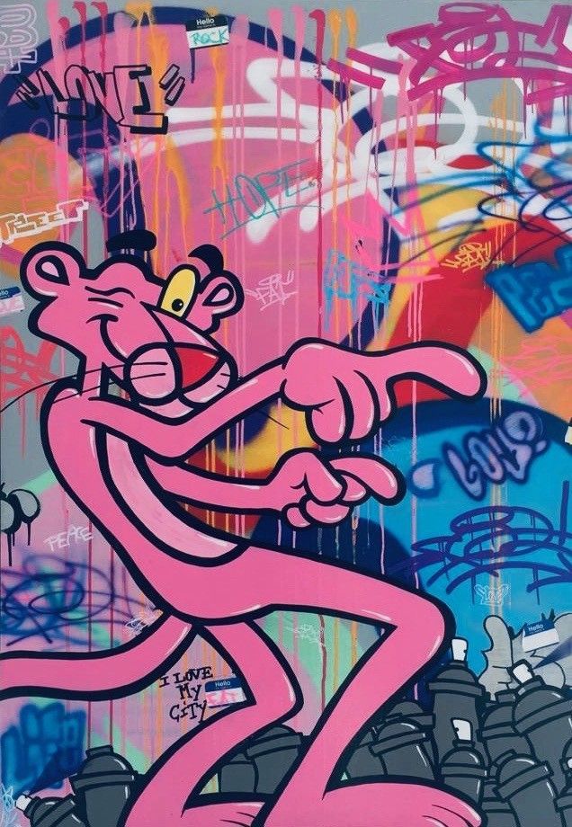 Detail Wallpaper Graffiti Pink Nomer 25
