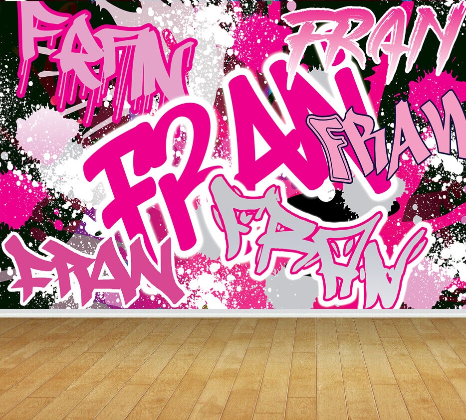 Detail Wallpaper Graffiti Pink Nomer 30