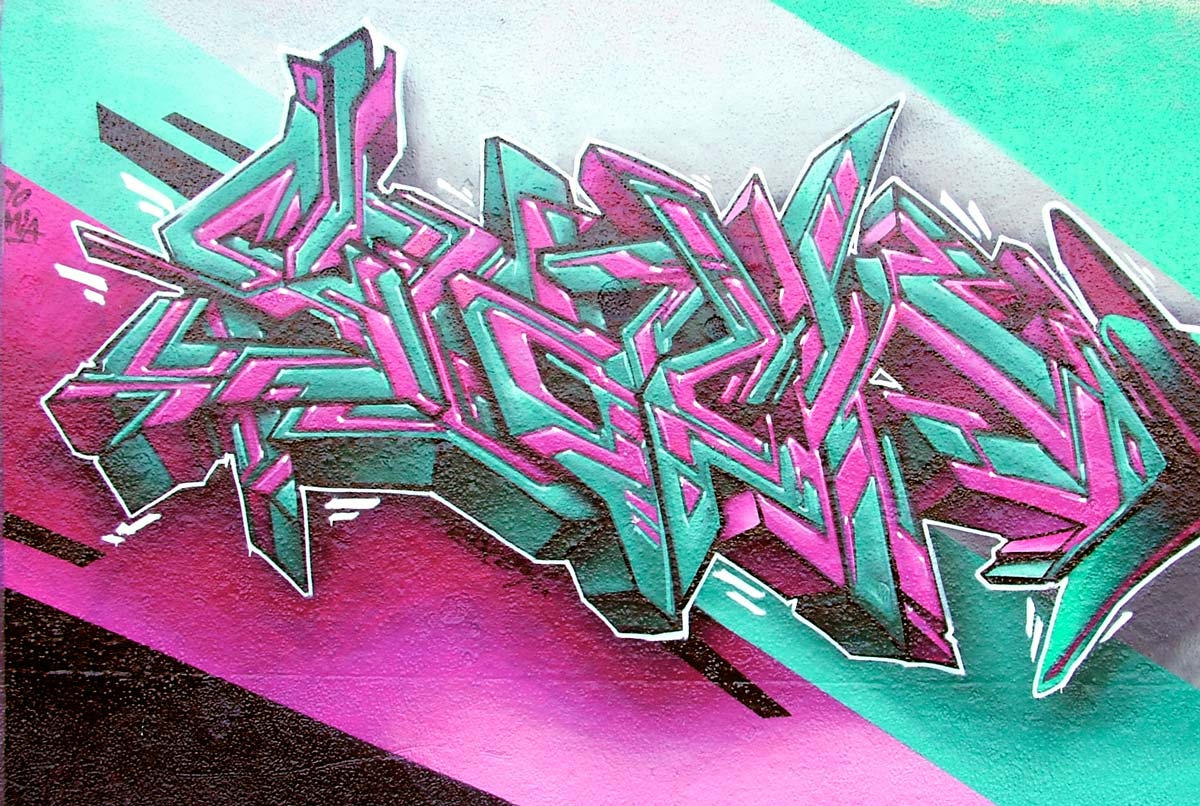 Detail Wallpaper Graffiti Pink Nomer 42