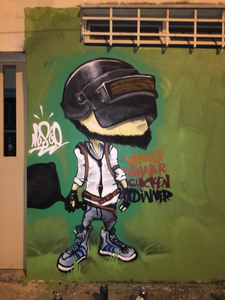 Detail Wallpaper Graffiti Pubg Nomer 2