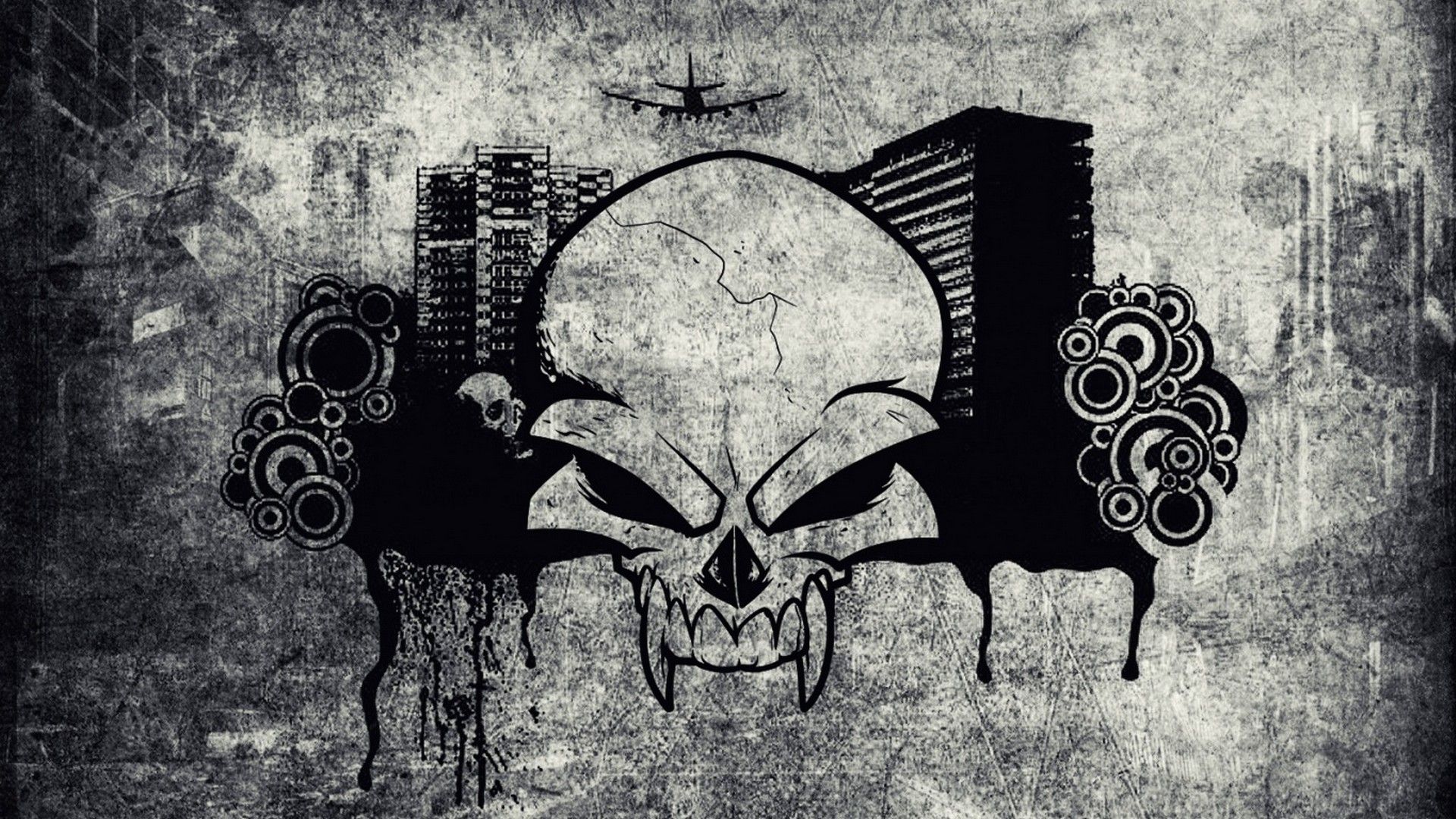 Detail Wallpaper Graffiti Skull Nomer 12