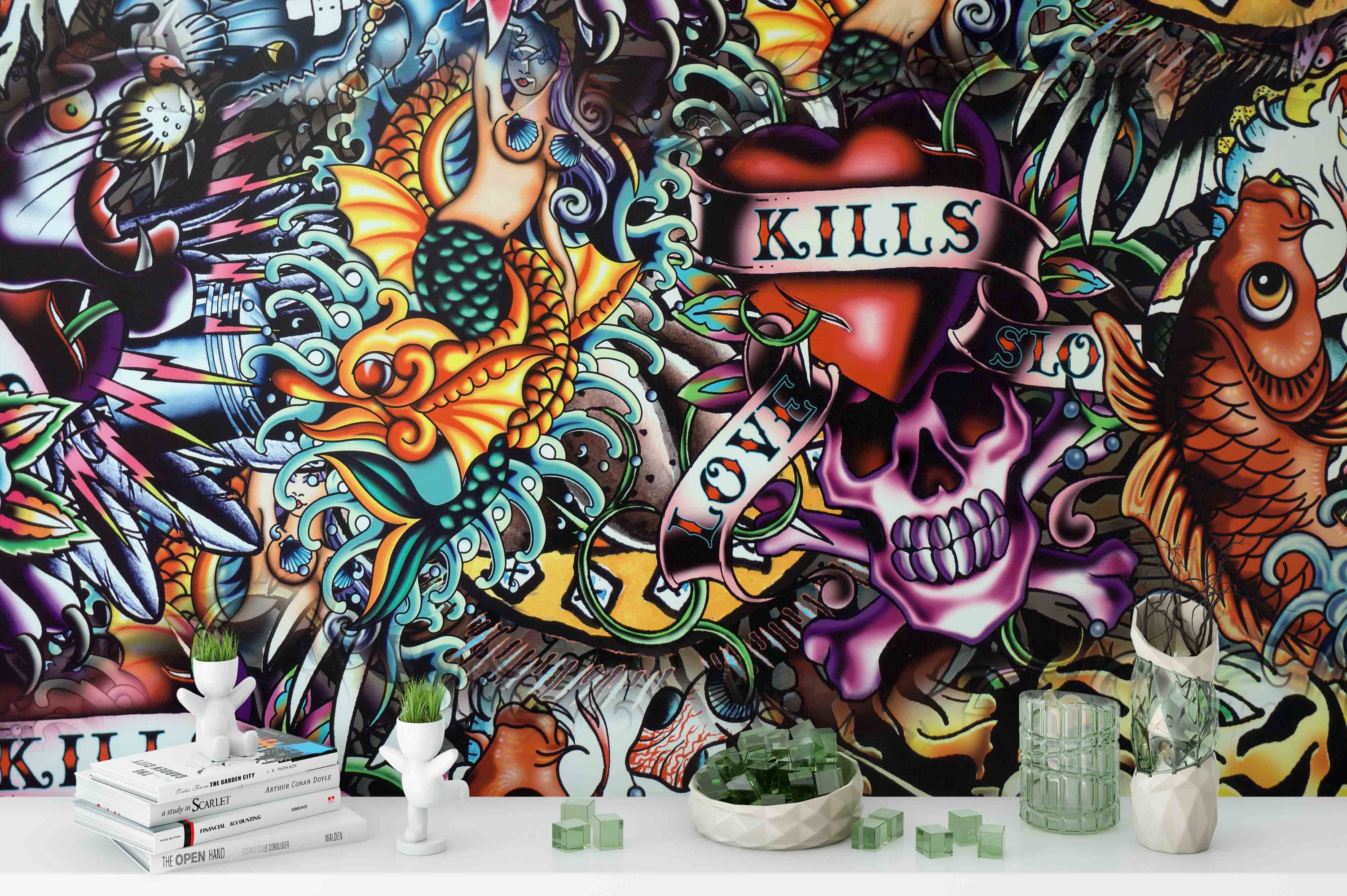 Detail Wallpaper Graffiti Skull Nomer 17