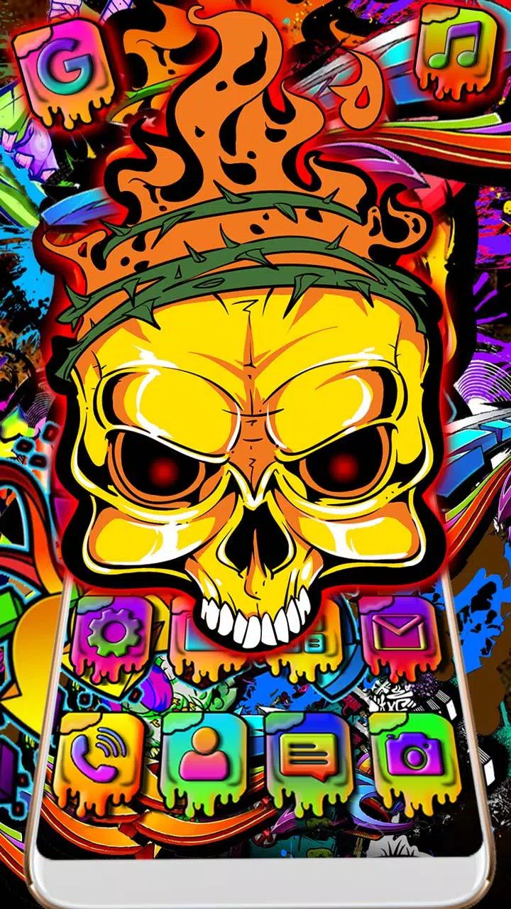 Detail Wallpaper Graffiti Skull Nomer 24