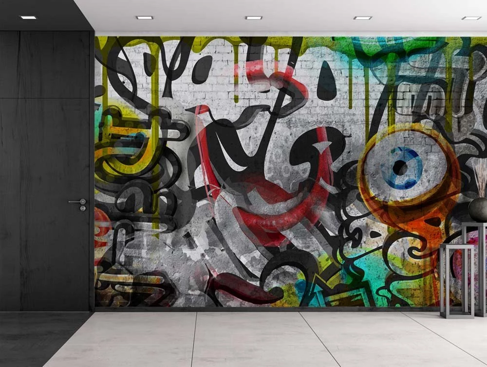 Detail Wallpaper Graffiti Wall Nomer 33