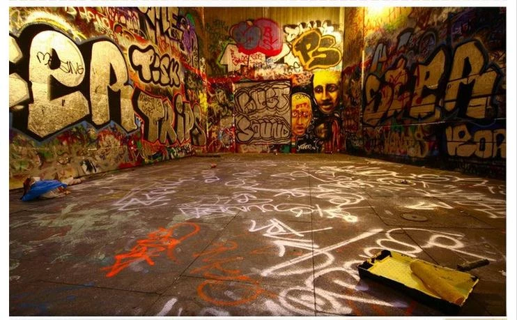 Detail Wallpaper Graffiti Wall Nomer 8