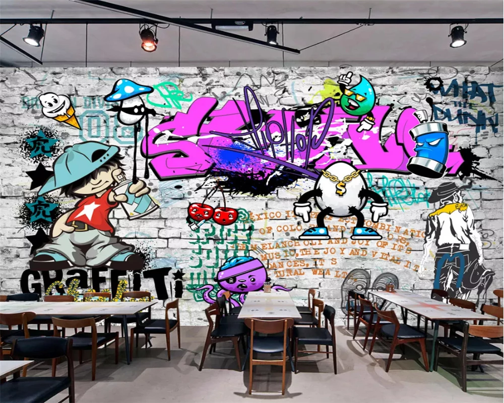 Detail Wallpaper Graffiti Windows 3d Nomer 9