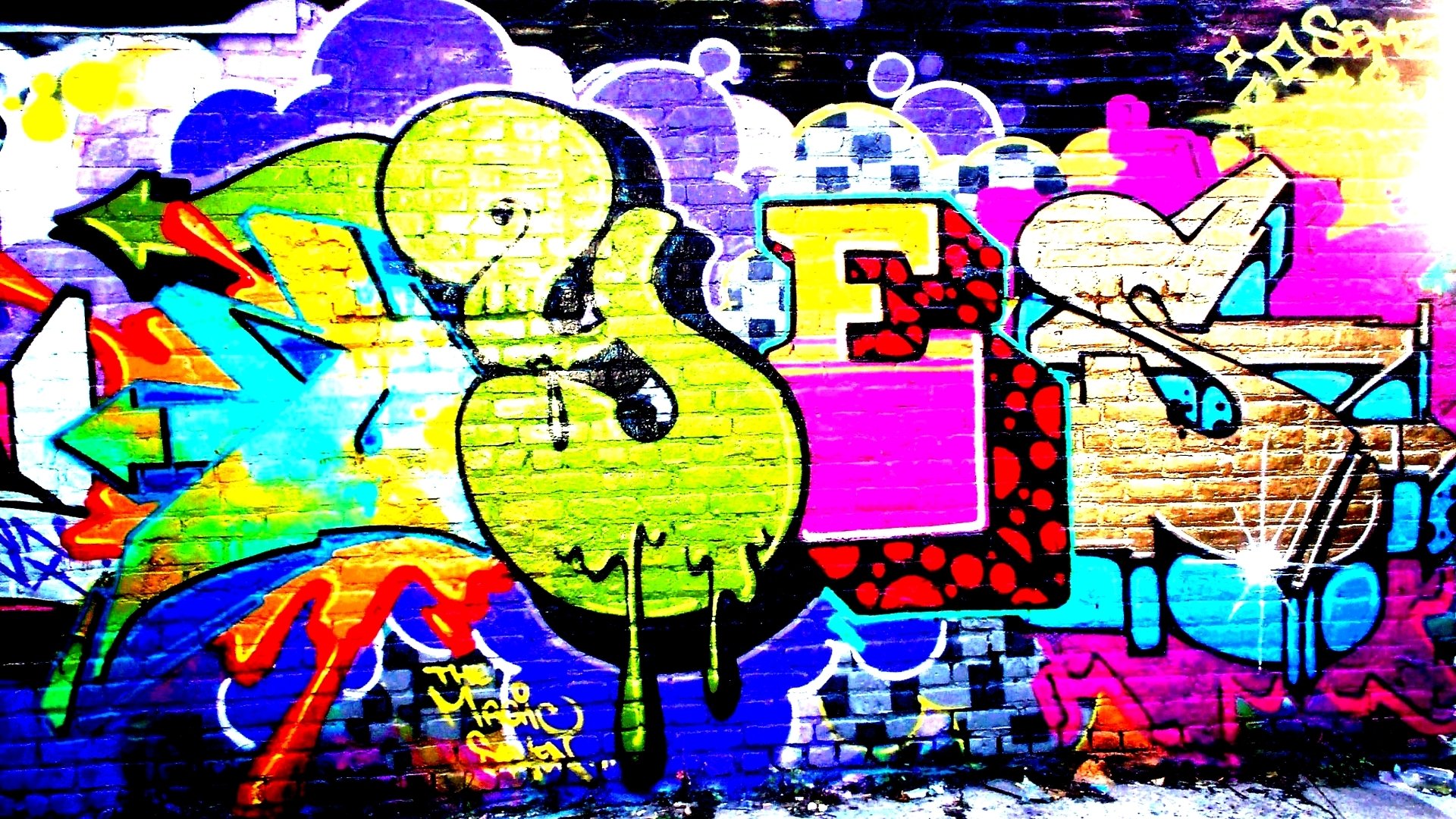 Detail Wallpaper Hd 1080p Graffiti Nomer 34