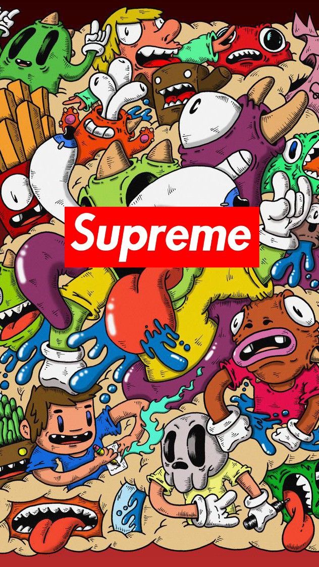 Detail Wallpaper Supreme Graffiti Nomer 31