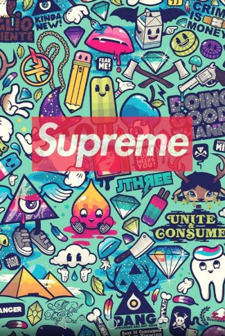 Detail Wallpaper Supreme Graffiti Nomer 6