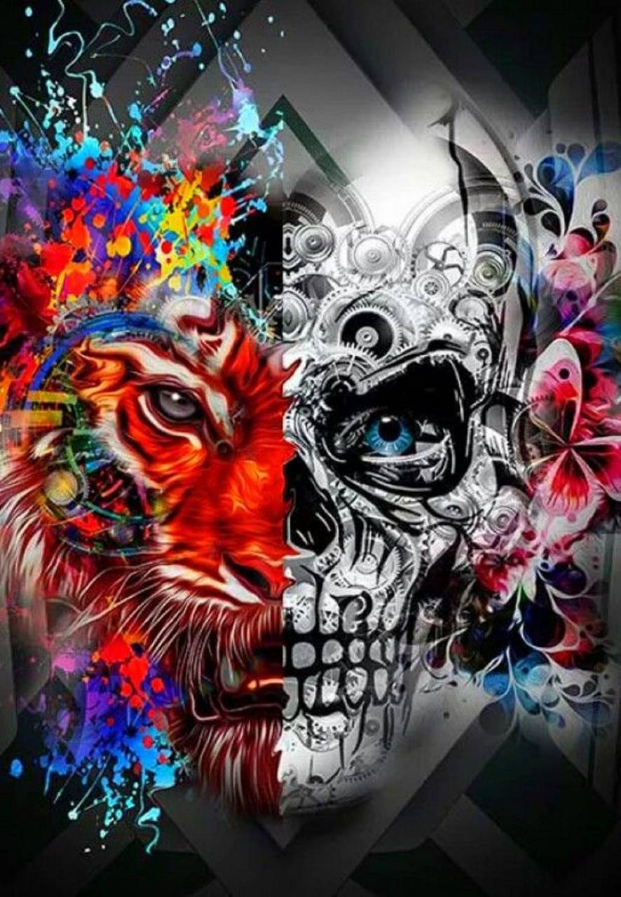 Detail Walpaper Skull Graffiti Nomer 18