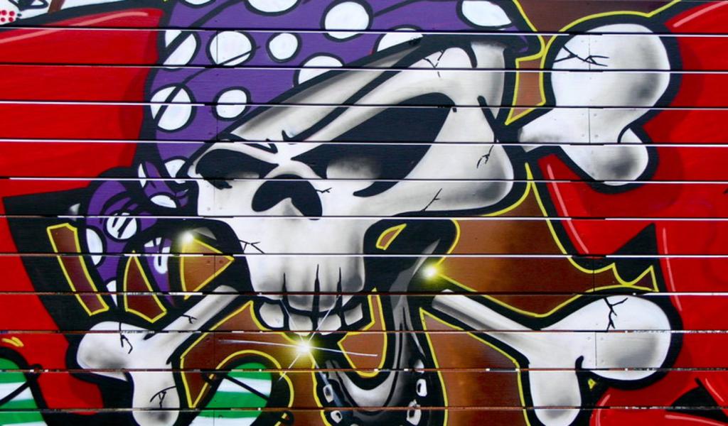 Detail Walpaper Skull Graffiti Nomer 30