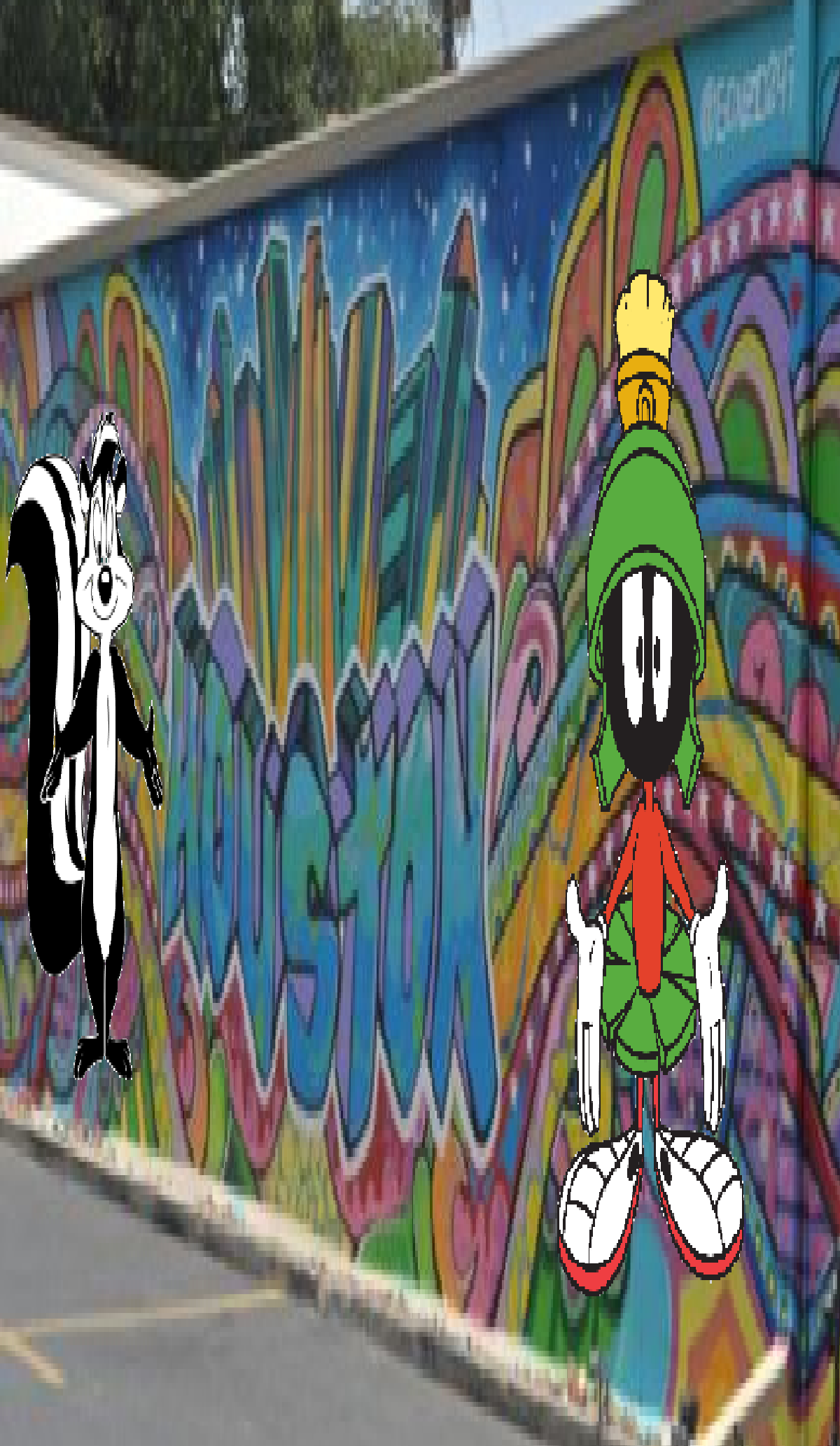 Detail Warner Graffiti Nomer 10