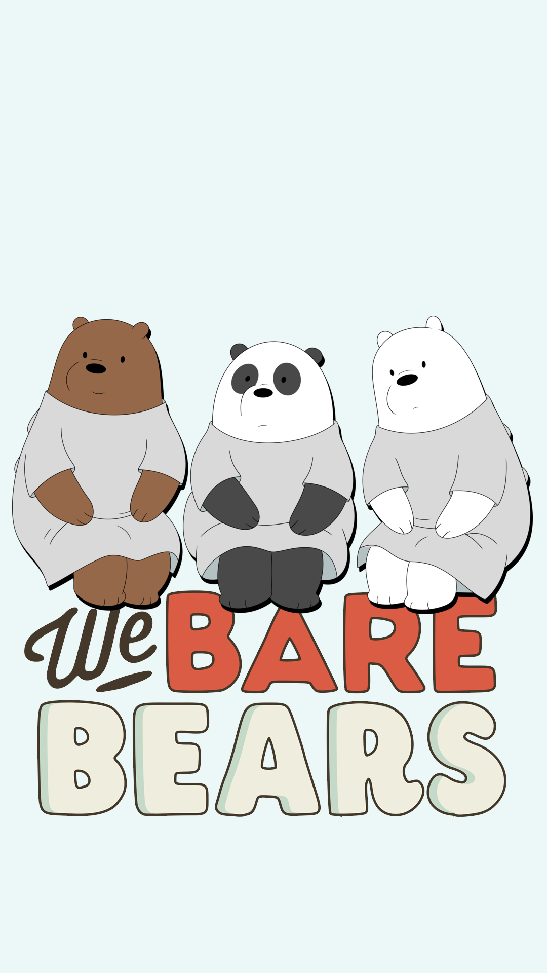 Detail We Bare Bears Graffiti Wallpaper Nomer 4