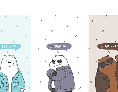 Detail We Bare Bears Graffiti Wallpaper Nomer 36