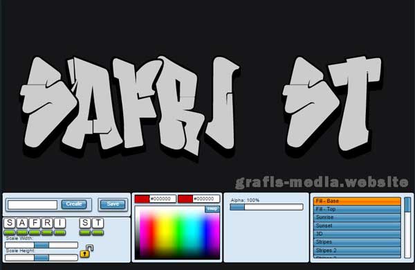 Detail Website Pembuat Graffiti Nomer 5