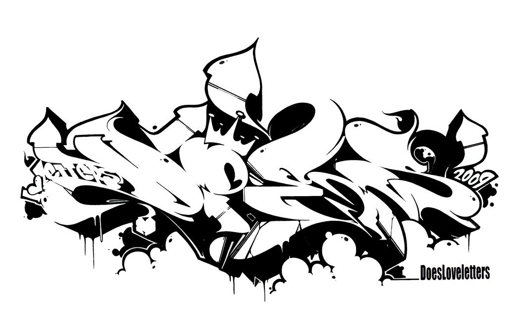 Detail Wildstyle Graffiti Graffiti Sketch Nomer 19