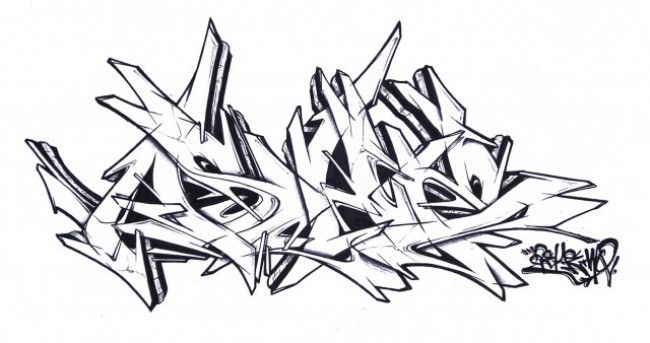 Detail Wildstyle Graffiti Graffiti Sketch Nomer 3