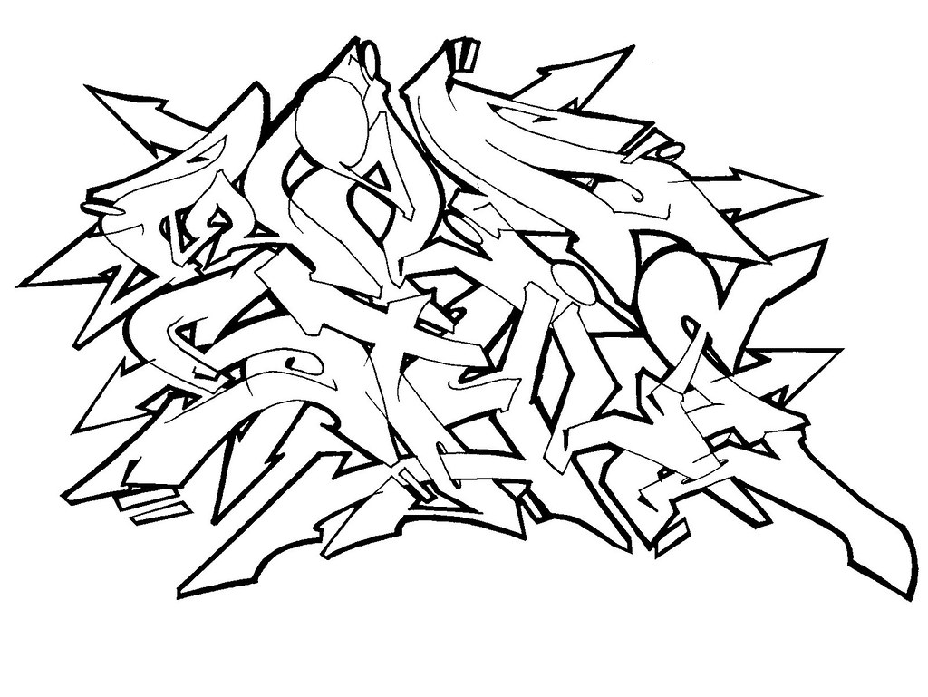 Detail Wildstyle Graffiti Graffiti Sketch Nomer 25