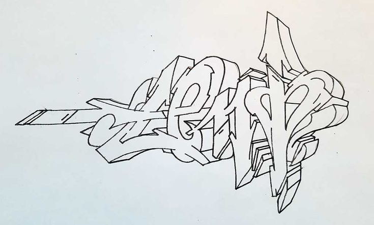 Detail Wildstyle Graffiti Graffiti Sketch Nomer 27