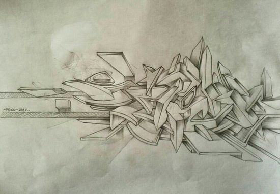 Detail Wildstyle Graffiti Graffiti Sketch Nomer 4