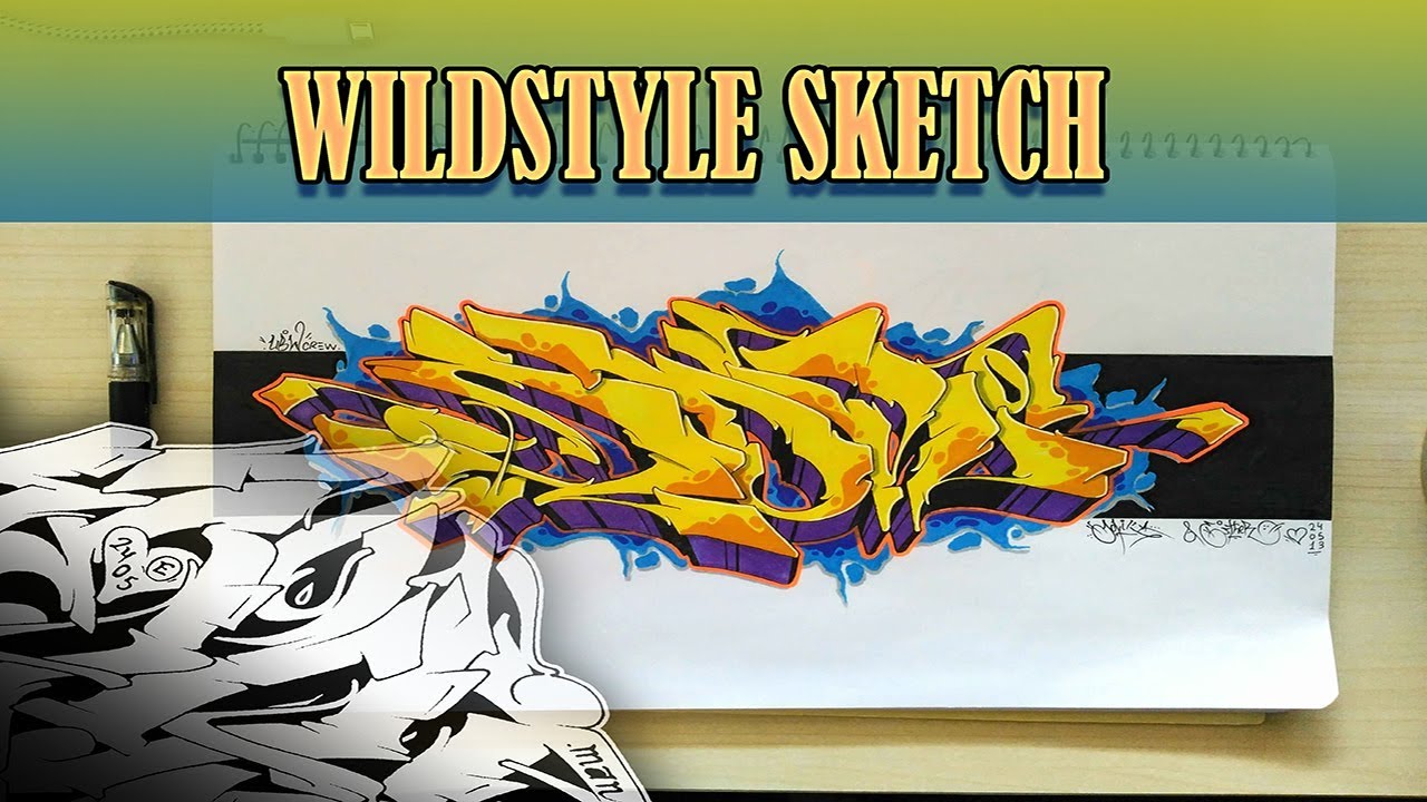 Detail Wildstyle Graffiti Graffiti Sketch Nomer 46