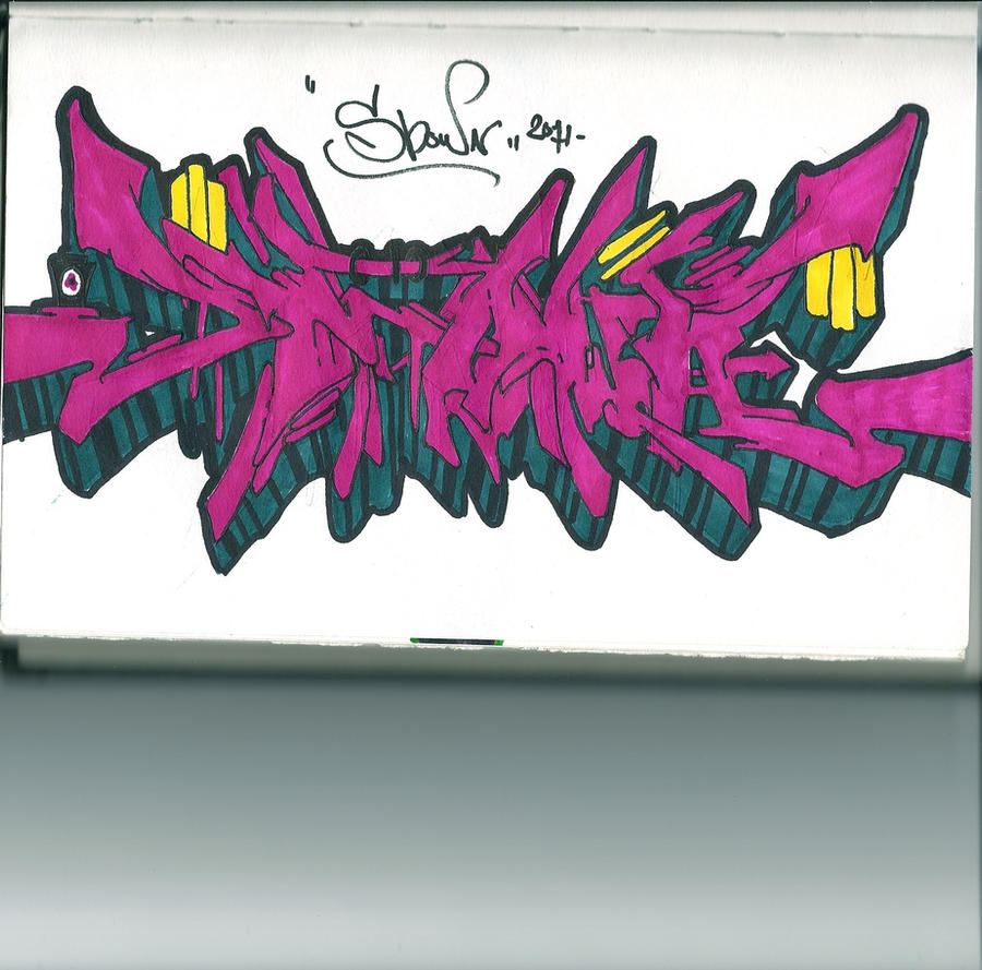 Detail Wildstyle Graffiti Sketch Nomer 45