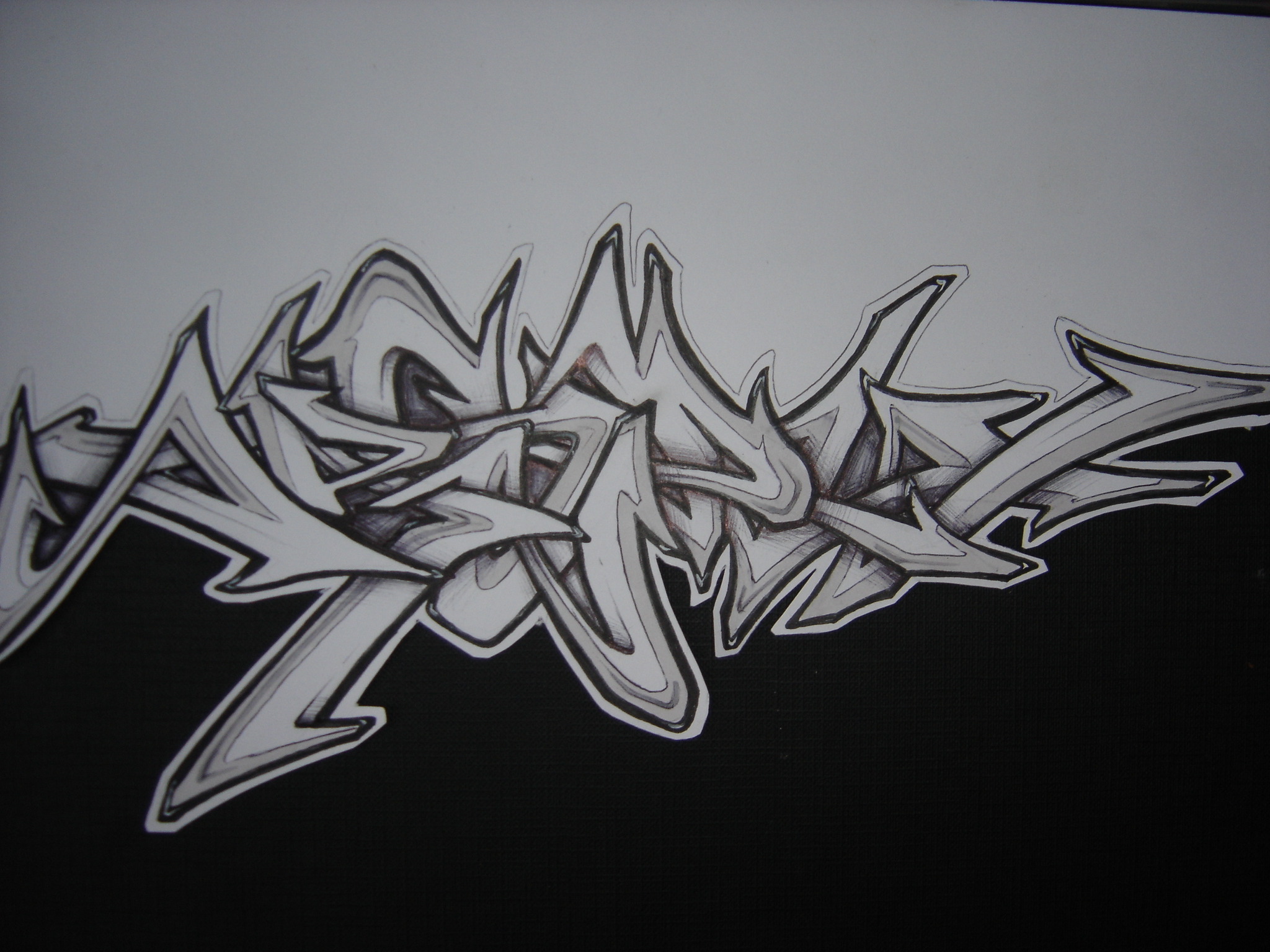 Detail Wildstyle Graffiti Sketch Nomer 49