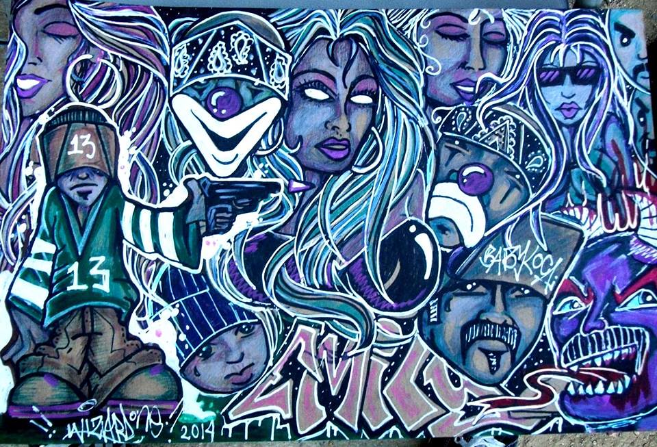 Detail Wizard Art Graffiti Nomer 42