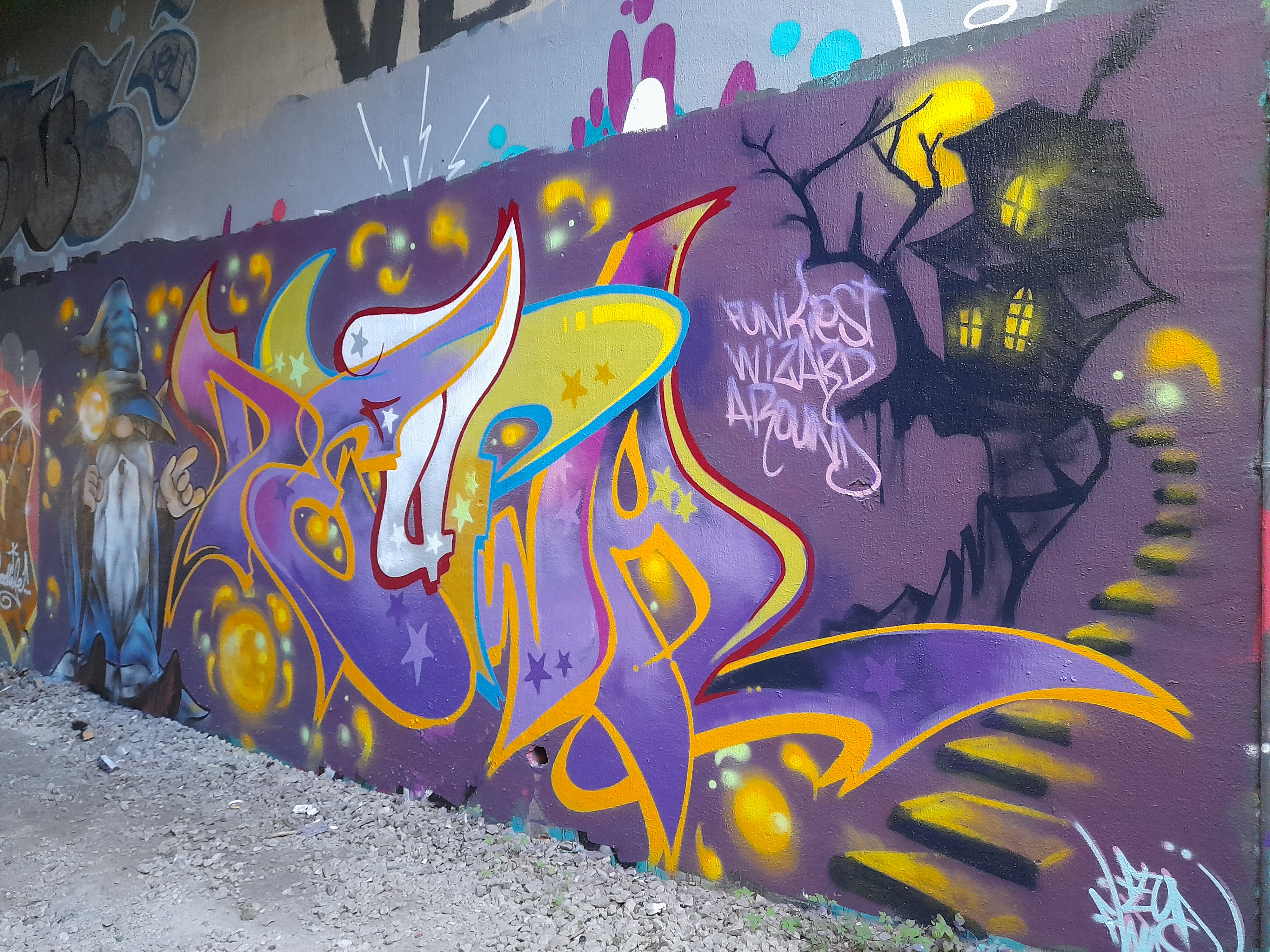 Detail Wizard Art Graffiti Nomer 46