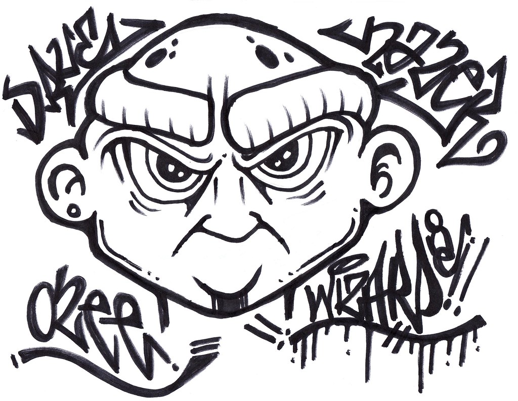 Detail Wizard Character Graffiti Nomer 49