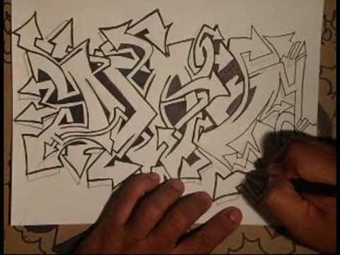 Detail Wizard Graffiti Alphabet Nomer 13