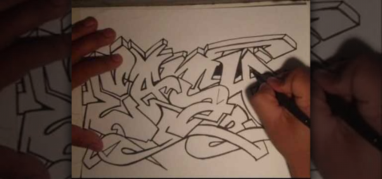 Detail Wizard Graffiti Alphabet Nomer 17