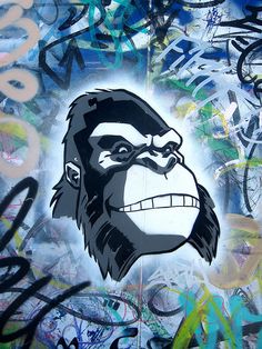Detail Wizard Graffiti Gorila Nomer 3