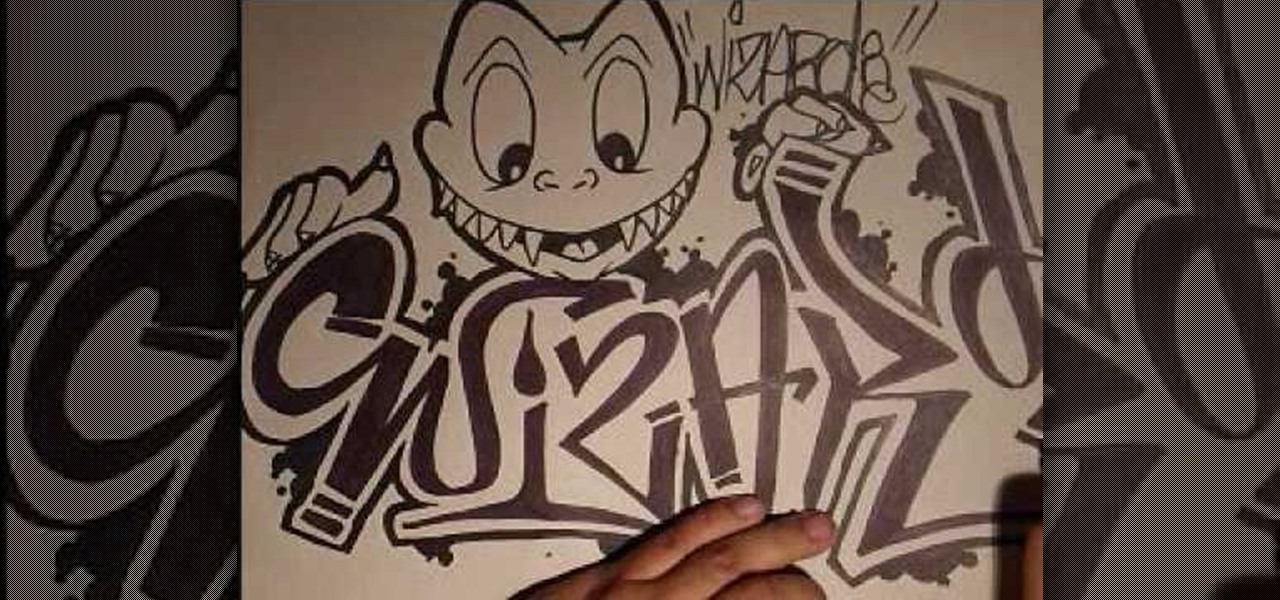 Detail Wizard Graffiti Simple Nomer 24