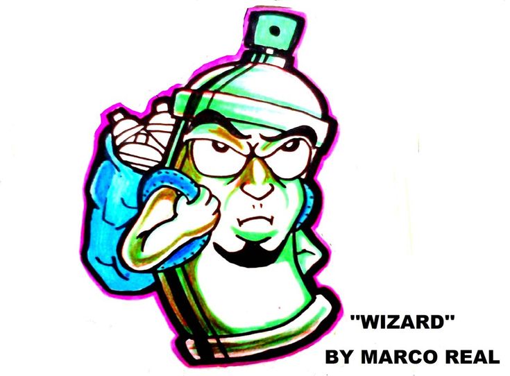 Detail Wizard Logo Graffiti Nomer 26