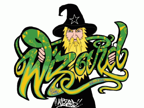 Detail Wizard Logo Graffiti Nomer 39