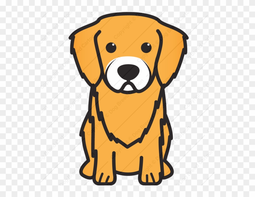 Detail Golden Retriever Clip Art Free Nomer 9