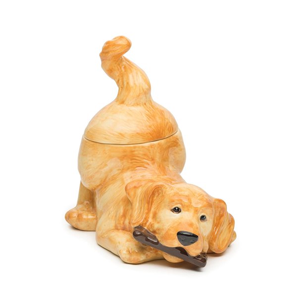 Detail Golden Retriever Cookie Jar Nomer 2