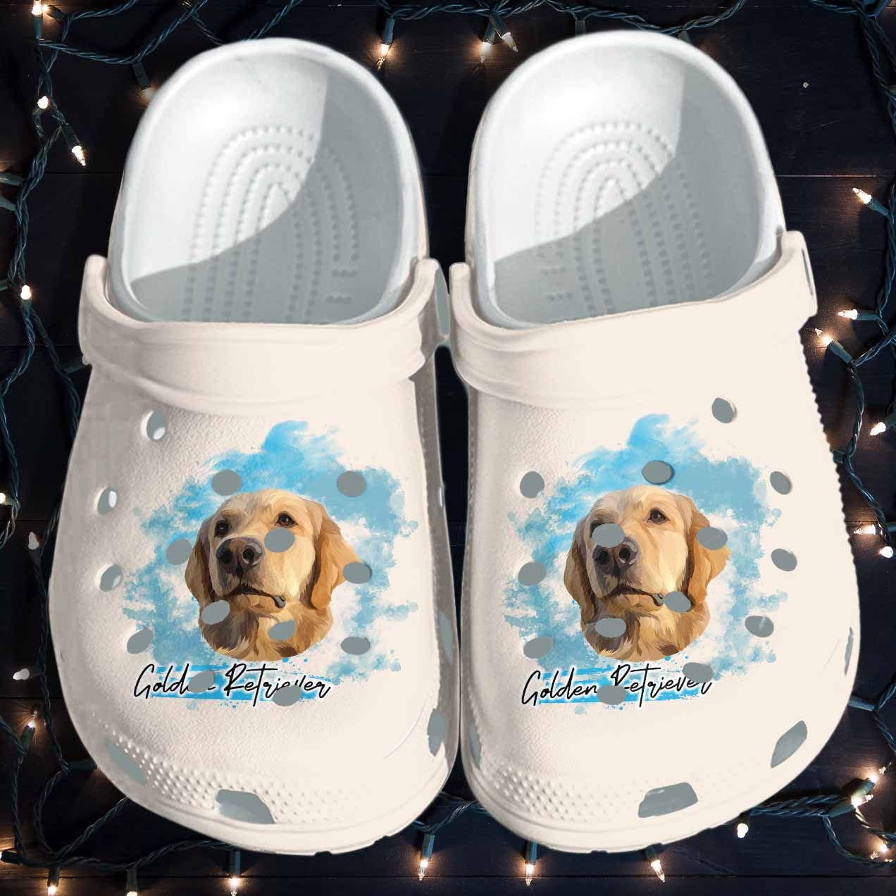 Golden Retriever Crocs - KibrisPDR