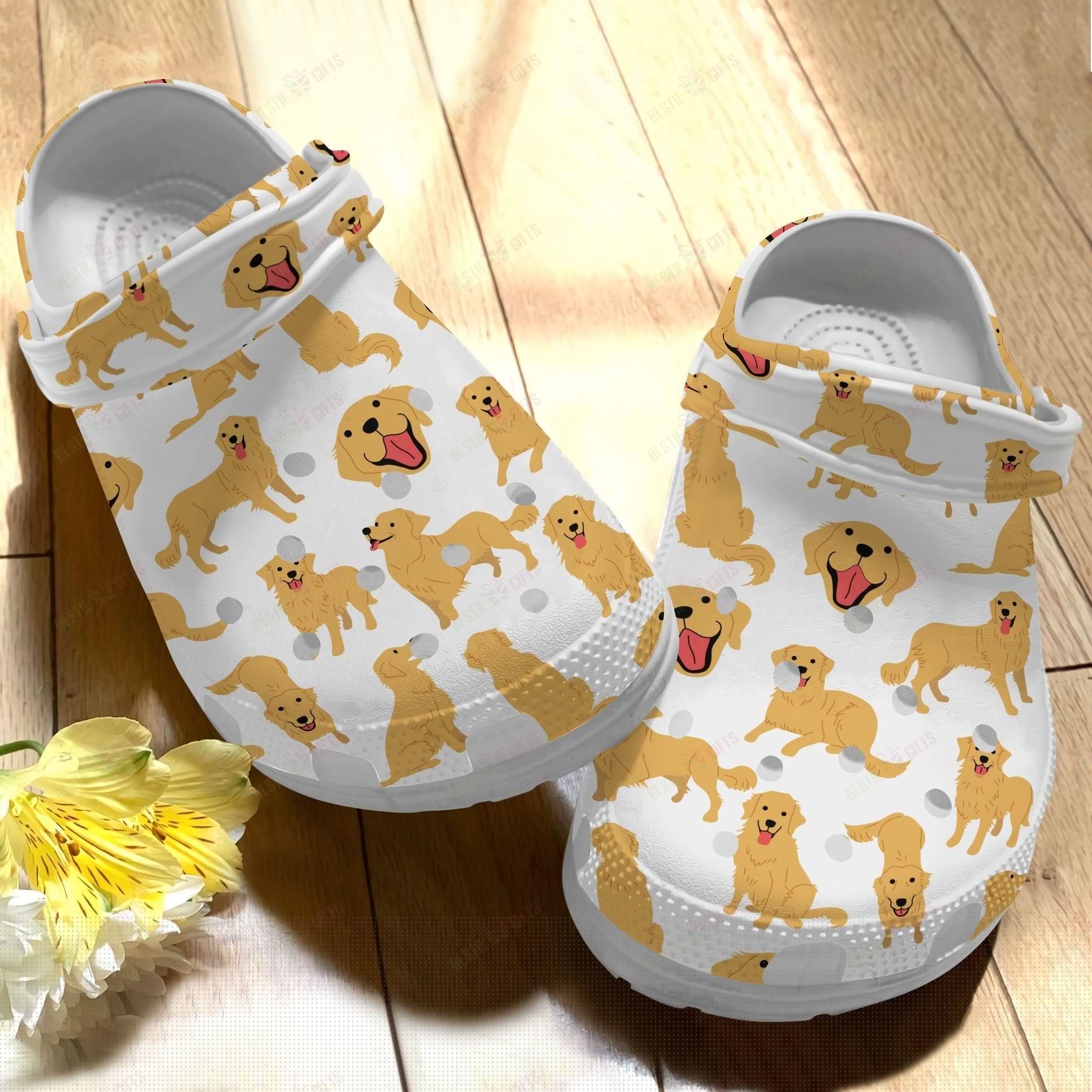 Detail Golden Retriever Crocs Nomer 29