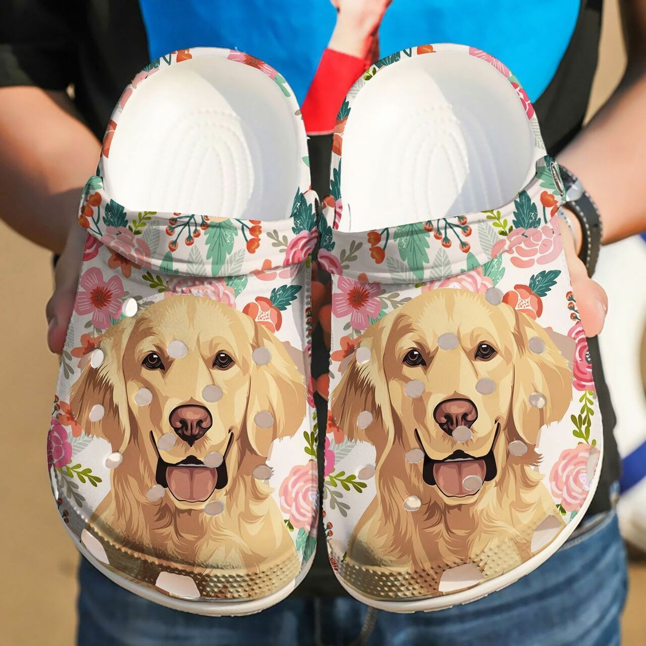 Detail Golden Retriever Crocs Nomer 8