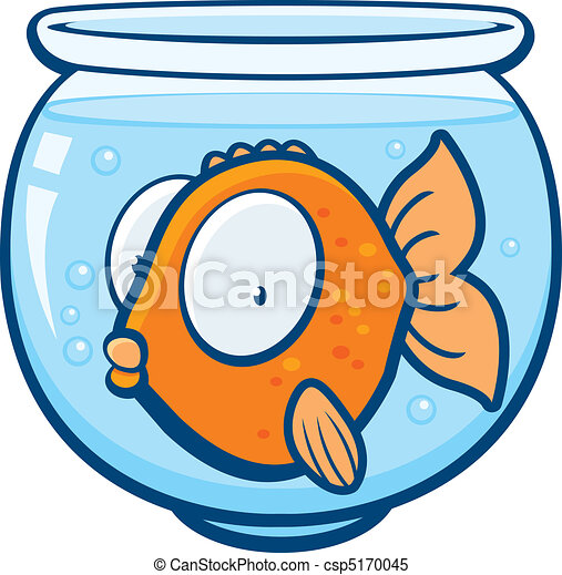 Detail Goldfish Bowl Clip Art Nomer 21