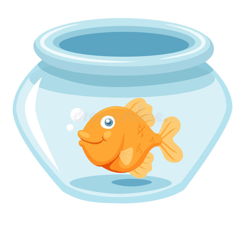 Detail Goldfish Bowl Clip Art Nomer 3