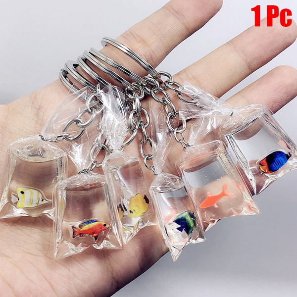 Detail Goldfish In A Bag Keychain Nomer 25