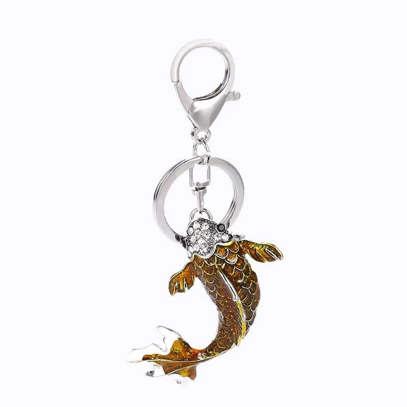 Detail Goldfish In A Bag Keychain Nomer 27