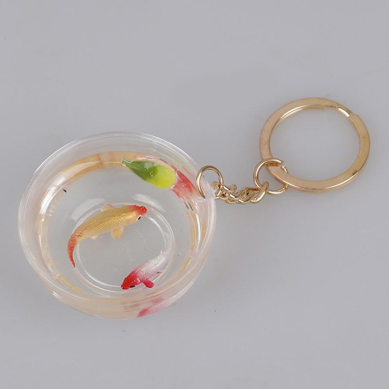 Detail Goldfish In A Bag Keychain Nomer 49