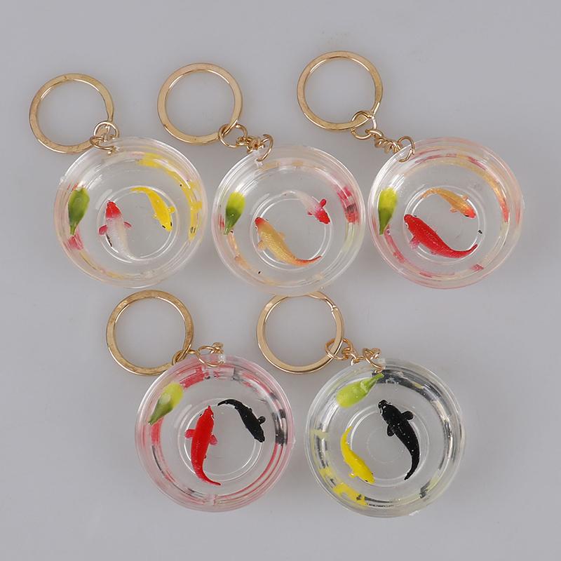 Detail Goldfish In A Bag Keychain Nomer 55