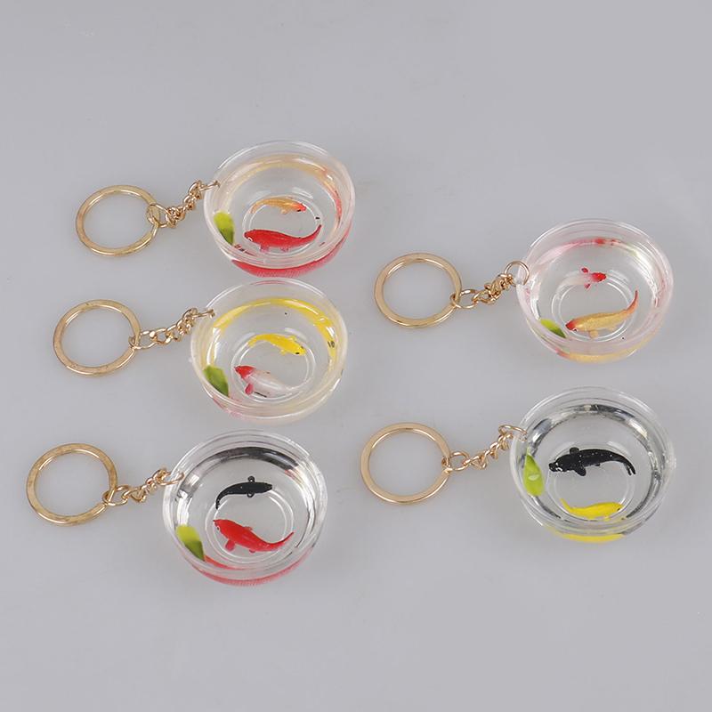 Detail Goldfish In A Bag Keychain Nomer 56